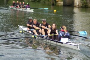 Runnymede Foodbank rowing team